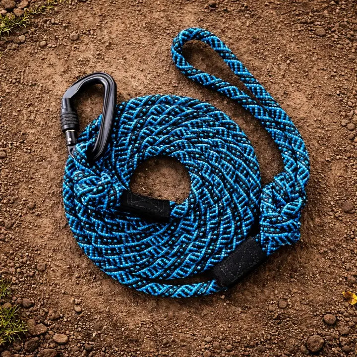durable rope dog leash heavy duty clip