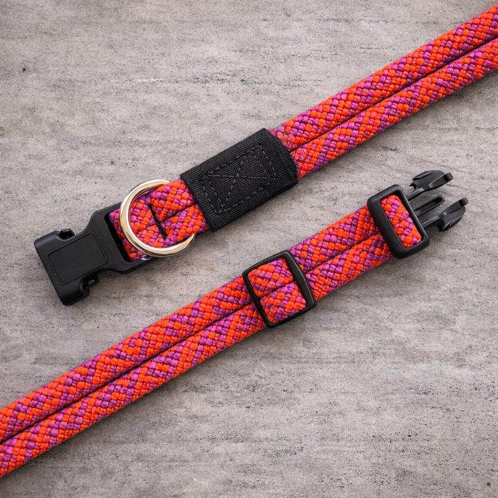 strong rope dog collar durable everyday collar