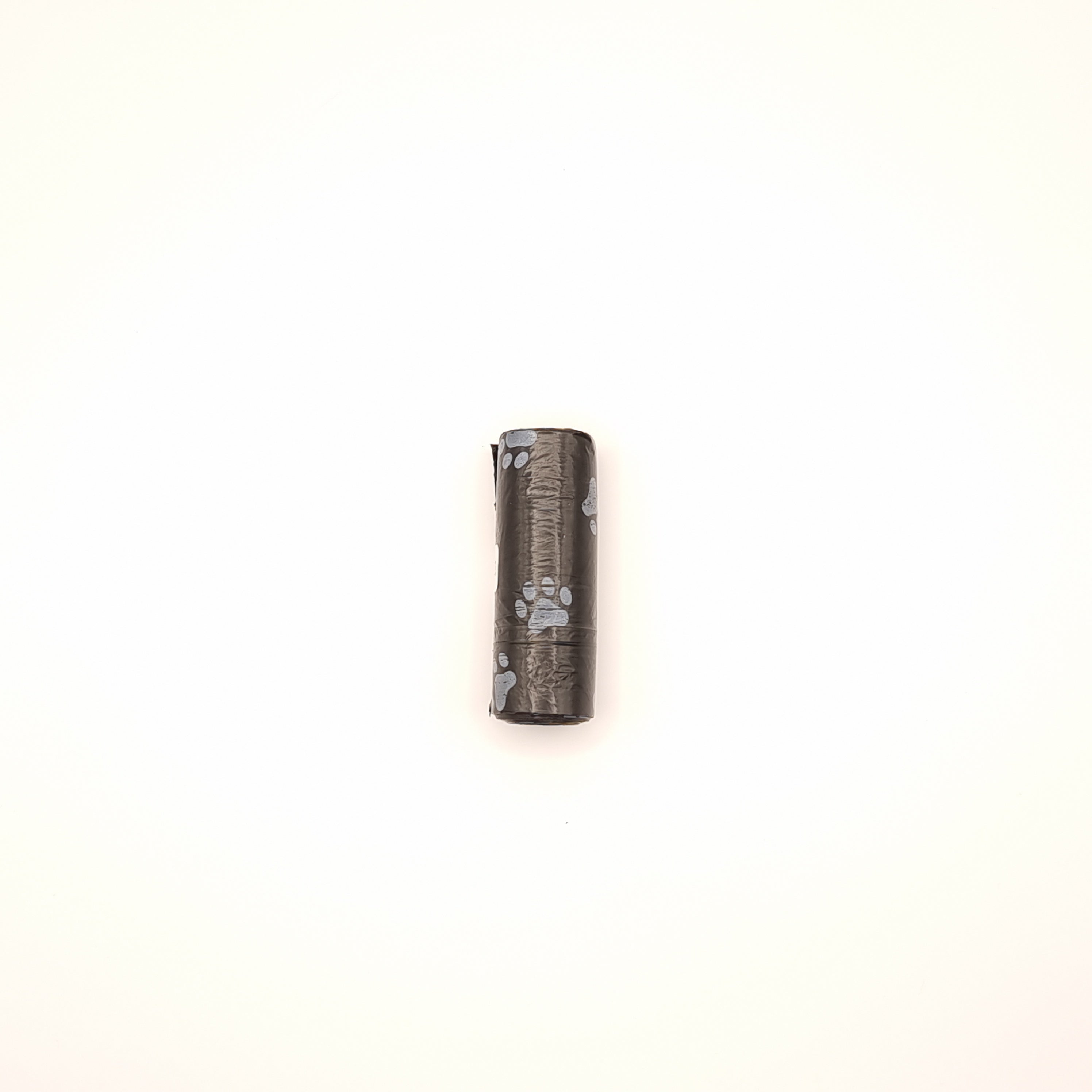 Black dog poop bags, strong durable 15pc rolls
