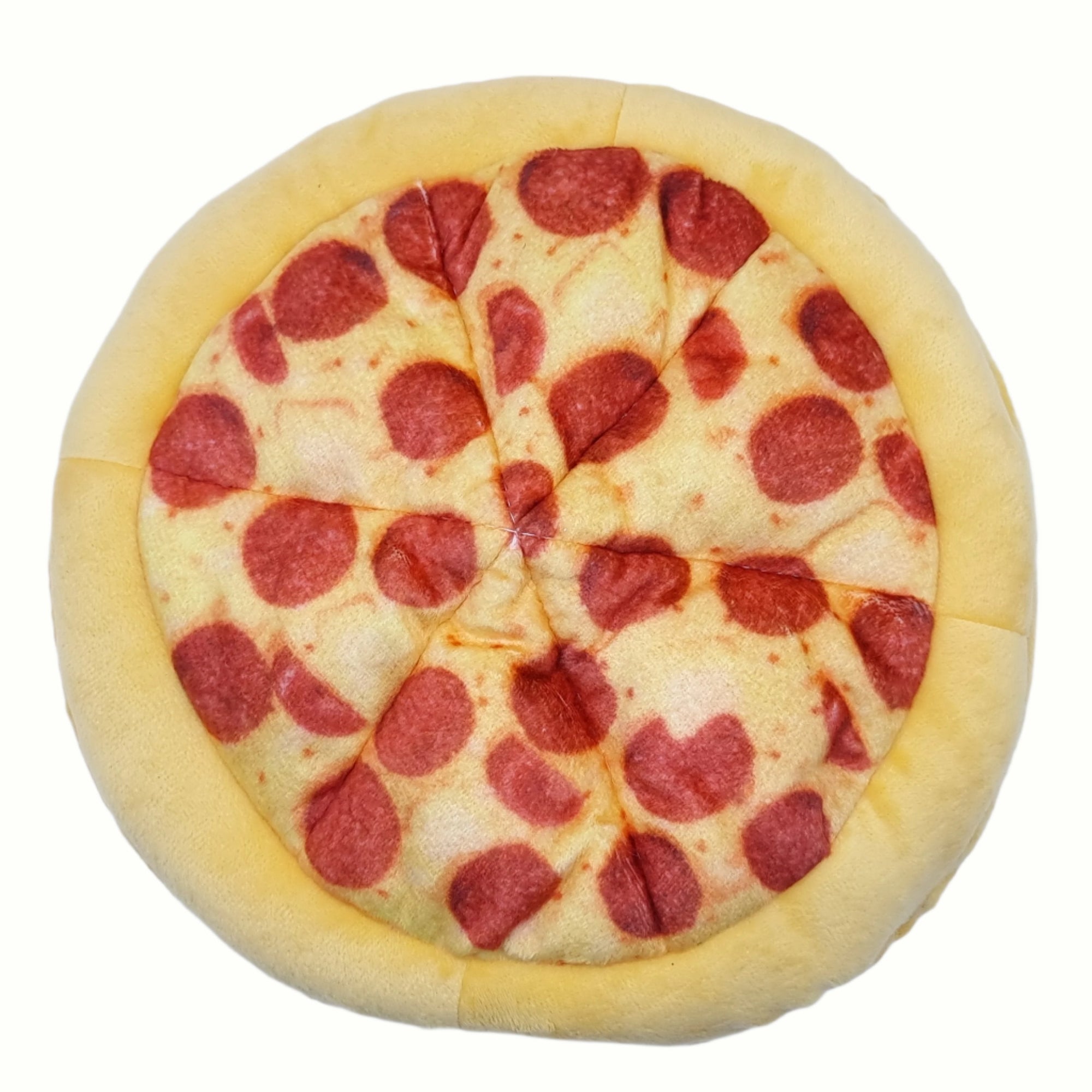 Squeaky Pepperoni Pizza Dog Toy