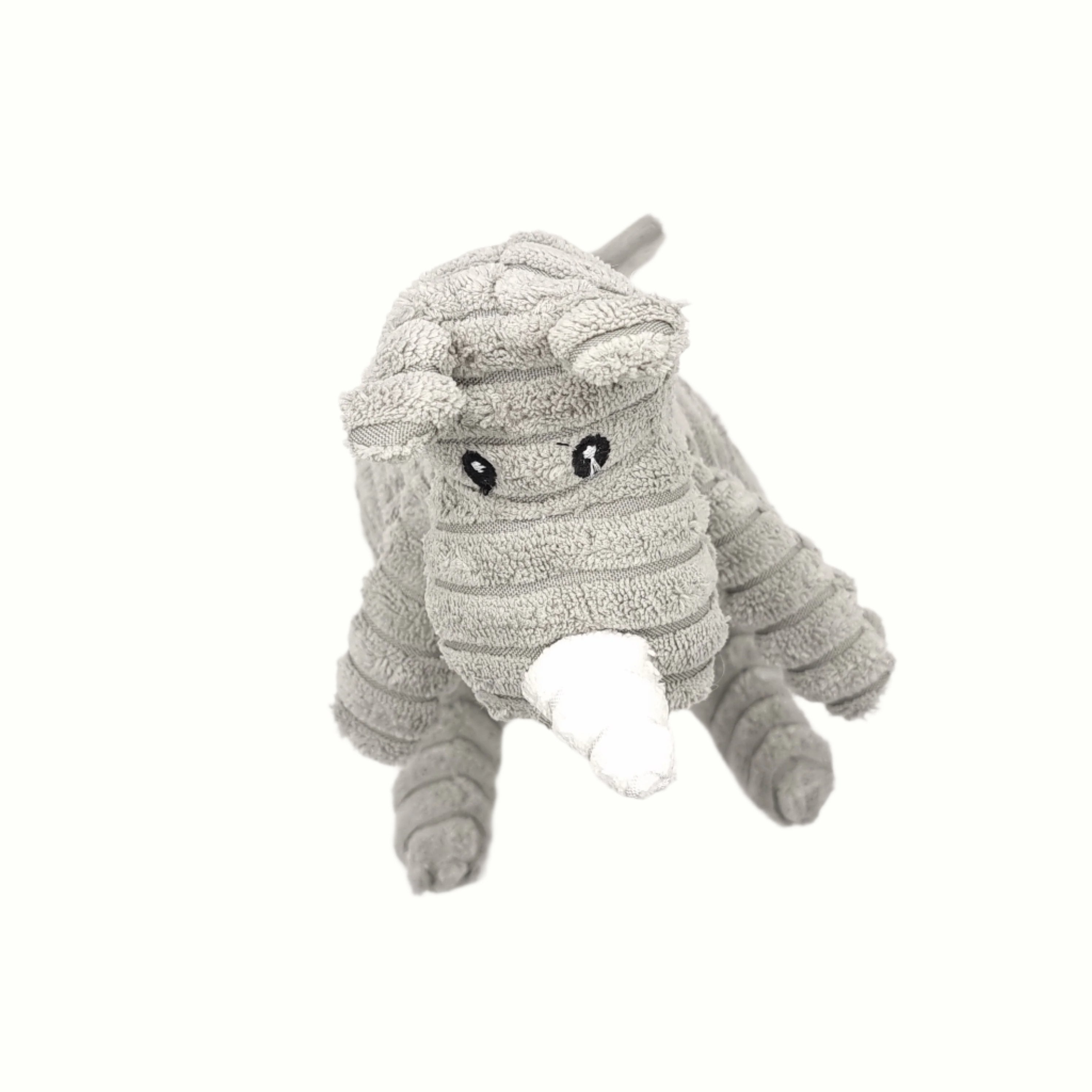 hino-shaped plush dog toy, soft and fun for playtime