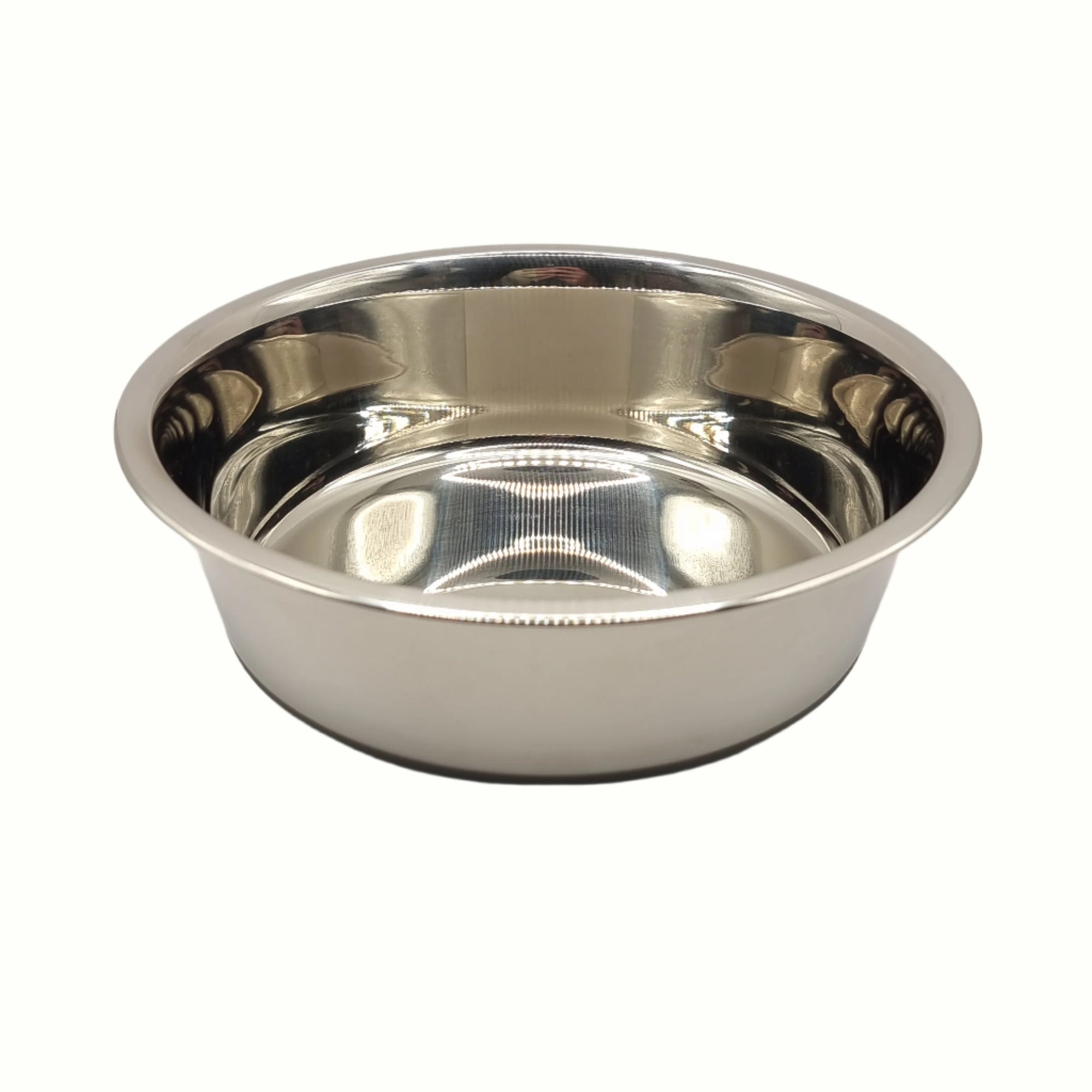 Small non-slip stainless steel dog water bowl, durable and stable for spill prevention, ideal for small dogs