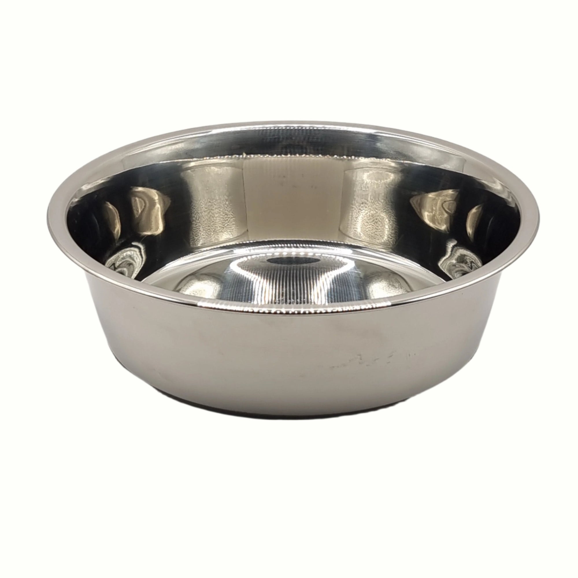 Large non-slip stainless steel dog water bowl, durable and spill-proof design for big dogs, stable and easy to clean
