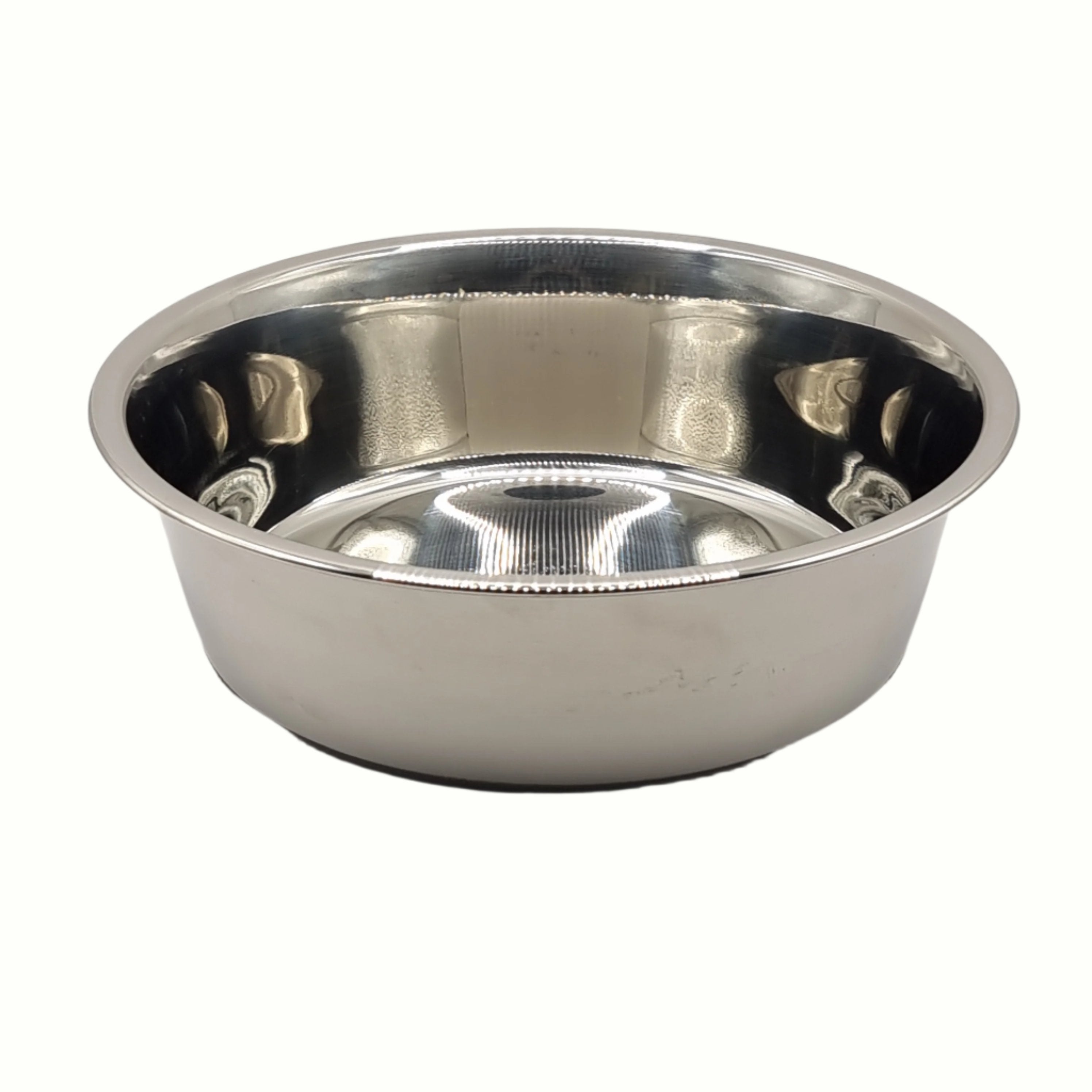 Large non-slip stainless steel dog water bowl, durable and spill-proof design for big dogs, stable and easy to clean