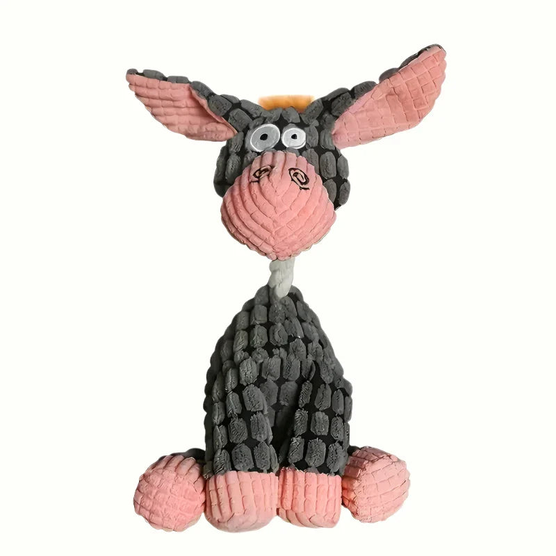 donkey dog toy squeaker fun