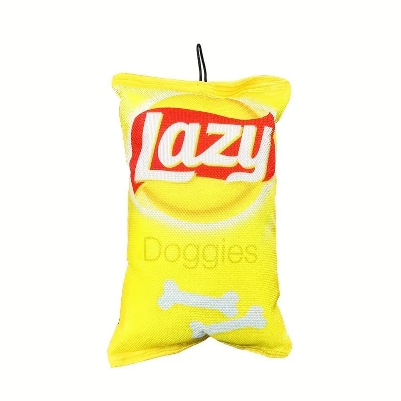Squeaky Chips Bag Toy for Dogs