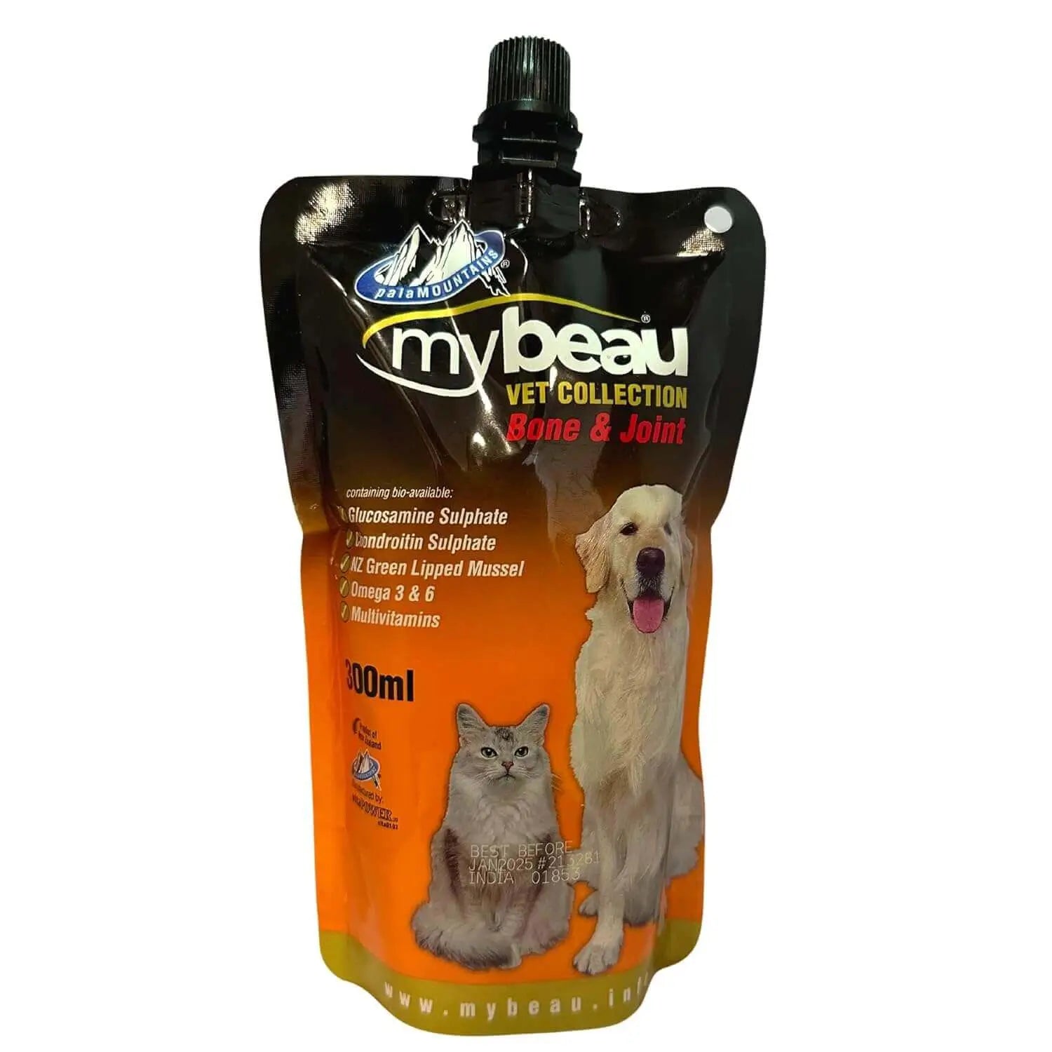 MyBeau Bone & Joint supplement for pets, supporting joint health and mobility with essential vitamins and nutrients