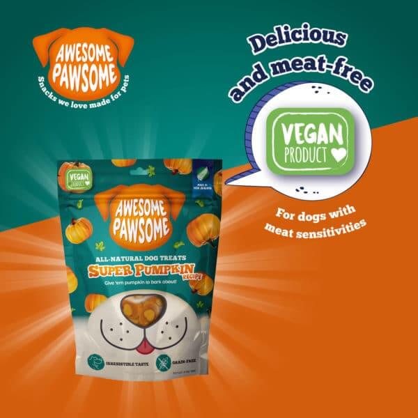 Pumpkin Dog treats healthy vegan